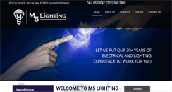 Desktop Screenshot of m5lighting.com